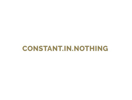 Constant.in.nothinG - личен блог